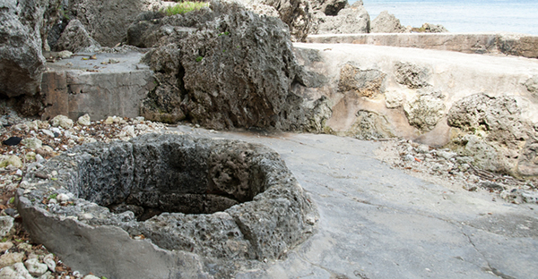 (3)水場を埋めた土地