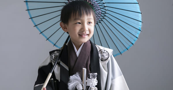 七五三の記念撮影