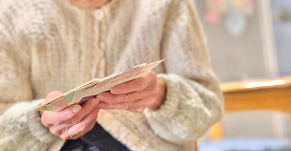 【寒中見舞いによる年賀状じまいの例文】