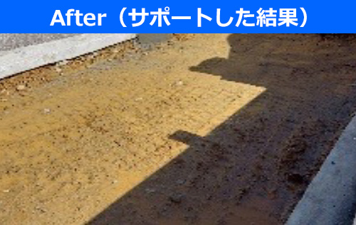 After（サポートした結果）