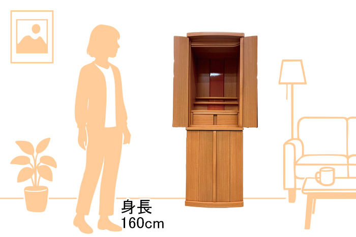 こんな方にオススメ 台付モダン仏壇
